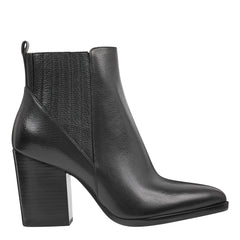 Marc Fisher Alva Pointy Toe Bootie | Black Leather