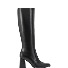 Marc Fisher Dreeam Block Heeled Boot | Black Leather