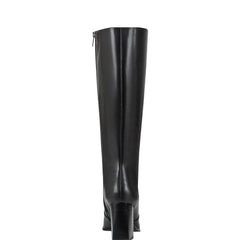 Marc Fisher Dreeam Block Heeled Boot | Black Leather