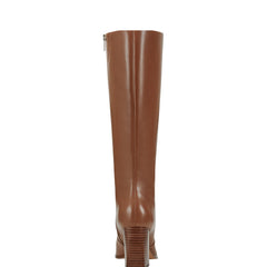 Marc Fisher Dreeam Block Heeled Boot | Tan Leather
