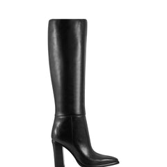 Marc Fisher Lannie Dress Boot | Black Leather