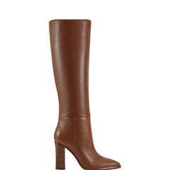 Marc Fisher Lannie Dress Boot | Medium Natural Leather