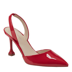 Marc Fisher Hadya Slingback Pump | Medium Red Patent