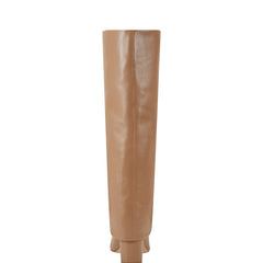 Marc Fisher Leina Block Heel Pointy Toe Dress Boot | Tan