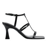 Marc Fisher Dennie Strappy Dress Sandal | Black Leather