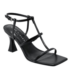 Marc Fisher Dennie Strappy Dress Sandal | Black Leather