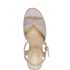 Marc Fisher Starla Block Heel Platform Sandal | Light Pink