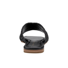 Marc Fisher Narda Flat Sandal | Black