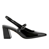 Marc Fisher Lanai Slingback Pump | Black Patent