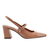 Marc Fisher Lanai Slingback Pump | Natural Patent