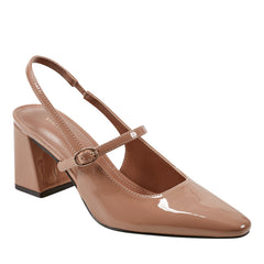 Marc Fisher Lanai Slingback Pump | Natural Patent