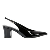Marc Fisher Blakeley Slingback Pump | Black Patent Leather