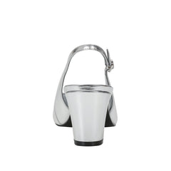 Marc Fisher Blakeley Slingback Pump | Silver Leather