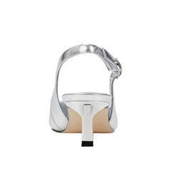 Marc Fisher Kory Slingback Pump | Silver Leather