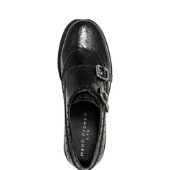 Marc Fisher Parker Monkstrap Oxford | Black Leather