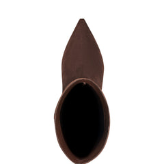 Marc Fisher Quinnie Dress Boot | Dark Brown Suede