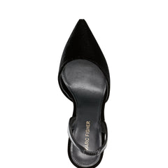 Marc Fisher Hadya Slingback Pump | Black Velvet