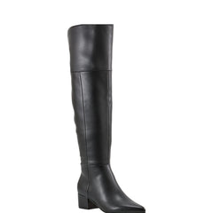 Marc Fisher Lottie Over The Knee Boot | Smooth Black
