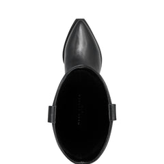 Marc Fisher Ander Western Boot | Black Leather