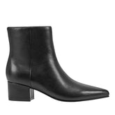 Marc Fisher Leonna Ankle Bootie | Black Leather