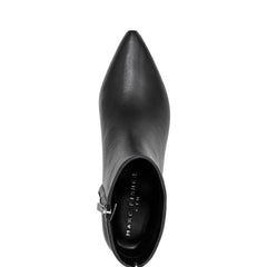 Marc Fisher Leonna Ankle Bootie | Black Leather