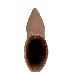Marc Fisher Narysa Dress Boot | Natural Suede