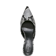 Marc Fisher Rosa Heeled Mule | Snake Print