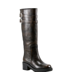 Marc Fisher Dariya Casual Boot | Dark Brown Leather