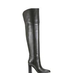Marc Fisher Lasli Over the Knee Boot | Black Leather