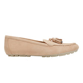 Marc Fisher Layney Casual Tassle Loafer | Natural Suede