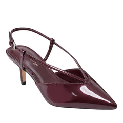 Marc Fisher Avila Slingback Pump | Merlot Patent