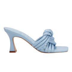 Marc Fisher Dru Knotted Slide Sandal | Light Blue