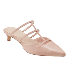 Marc Fisher Kodie Caged Strappy Pump | Natural Leather