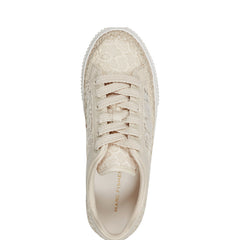 Marc Fisher Spryng Platform Laceup Sneaker | Natrual/Lace