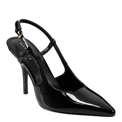 Marc Fisher Torry Slingback Pump | Black Patent Leather