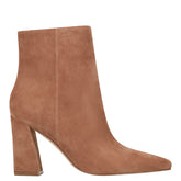 Marc Fisher Yanara Heeled Bootie | Natural Suede