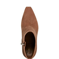 Marc Fisher Yanara Heeled Bootie | Natural Suede