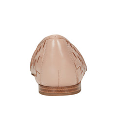 Marc Fisher Damaria Woven Flat | Natural Leather