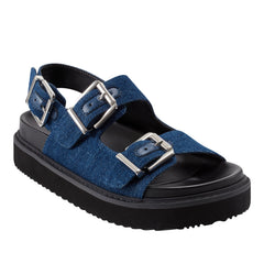 Marc Fisher Agenda Footbed Sandal | Denim