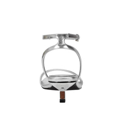 Marc Fisher Alona Ankle Strap Sandal | Silver Leather