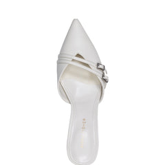 Marc Fisher Amilia Pointy Tole Dress Mule | Chic Cream