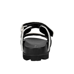 Marc Fisher Brinleys Footbed Sandal | Black/Cream