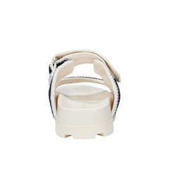 Marc Fisher Brinleys Footbed Sandal | Navy/Cream