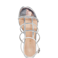 Marc Fisher Norene Strappy Sandal | Silver