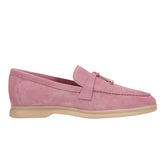Marc Fisher Yanelli Casual Loafer | Light Pink Suede