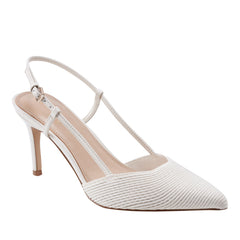Marc Fisher Flory Slingback Pump | Chic Cream