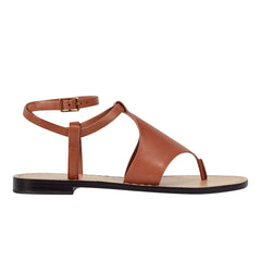 Marc Fisher Lille Thong Flat Sandal | Natural Leather