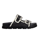 Marc Fisher Mylan Footbed Sandal | Black