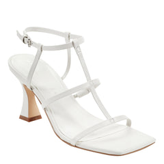 Marc Fisher Dennie Strappy Dress Sandal | White Leather