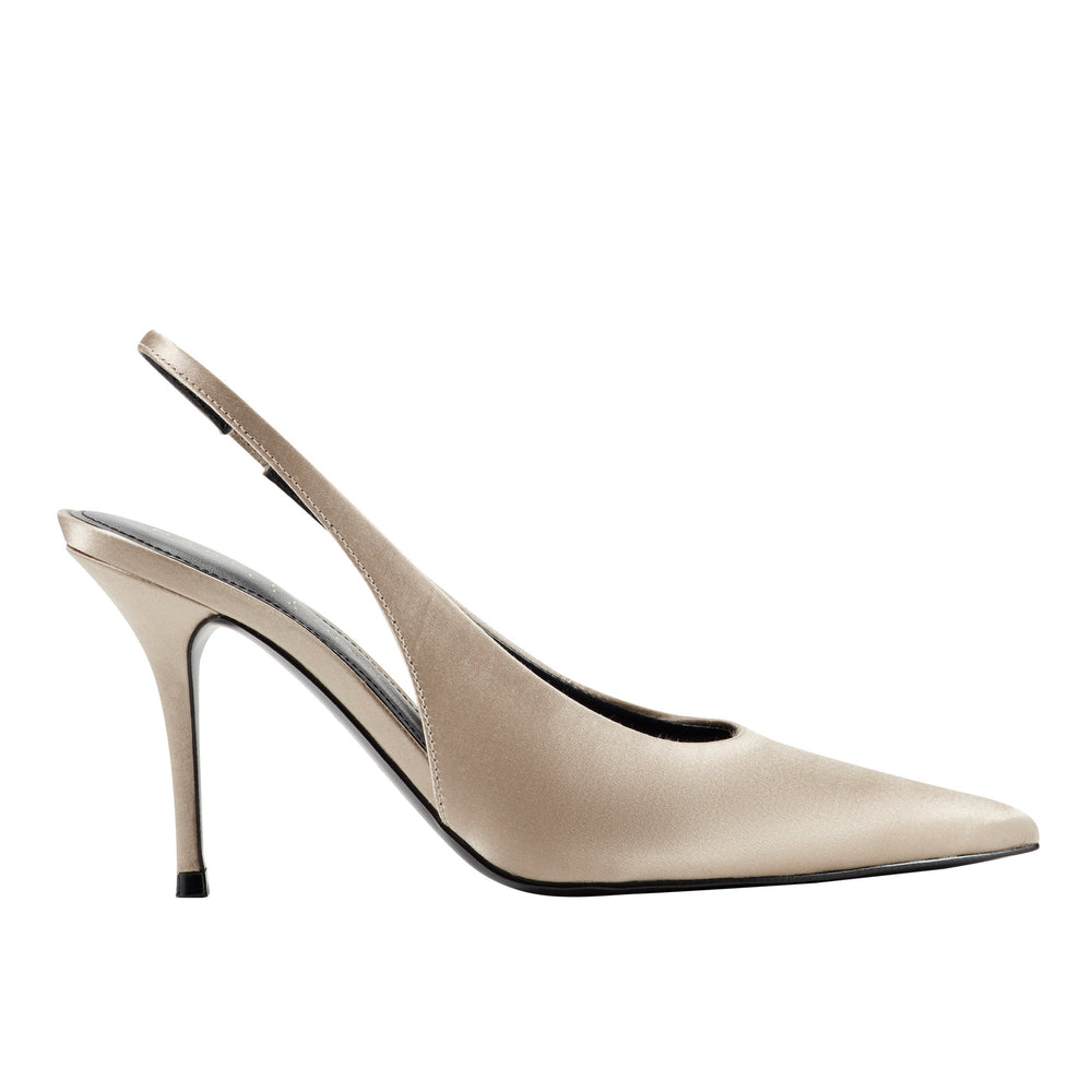 Marc Fisher Leynne Slingback Pump | Champagne